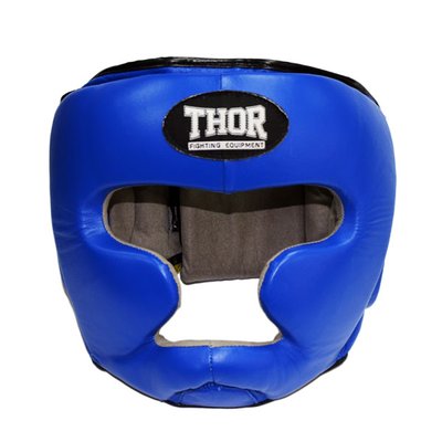 Шолом для боксу THOR 705 M / шкіра / синій 705 (Leather) BLUE M фото