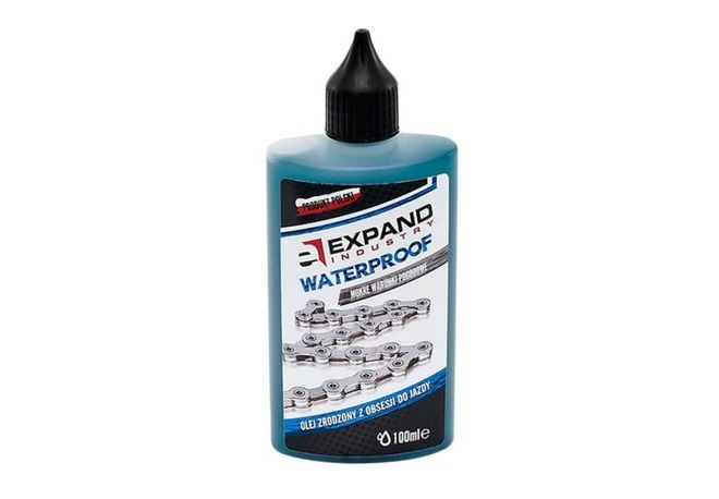 МАСТИЛО ДЛЯ ЛАНЦЮГА EXPAND CHAIN WATERPROOF OIL ДЛЯ ВОЛОГОЇ ПОГОДИ 100ML CLU-015 фото