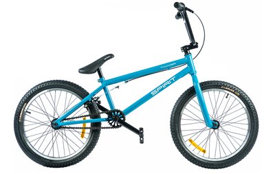 Велосипед Spirit Thunder 20", рама Uni, Синій / глянець, 2021 52020243000 фото