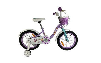 Велосипед дитячий RoyalBaby Chipmunk MM Girls 16", OFFICIAL UA, фіолетовий CM16-2-purple фото