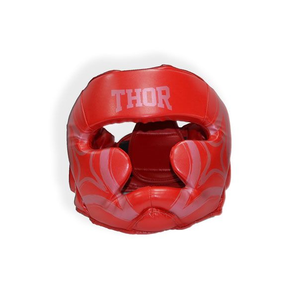 Шолом для боксу THOR COBRA 727 L / PU / червоний 727 (PU) RED L фото