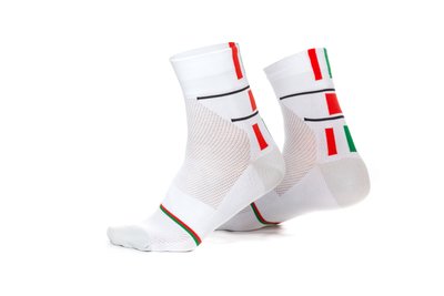 Шкарпетки ONRIDE FOOT колір білий, червоний 693611600058 фото