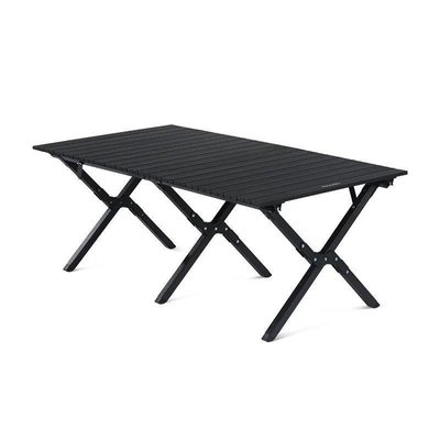 Розкладний стіл великий Naturehike CNK2300JU010, алюміній, чорний 6976023929007 фото