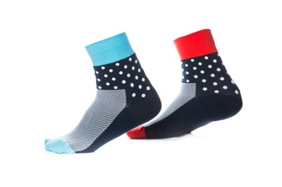 Шкарпетки ONRIDE FOOT колір червоний, синій 6936116000583 фото