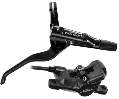 Гальмо диск. гідравл. SHIMANO DEORE BL-M6000 R750мм торм.ручка, каліпер, адаптер зад DISC-076 фото