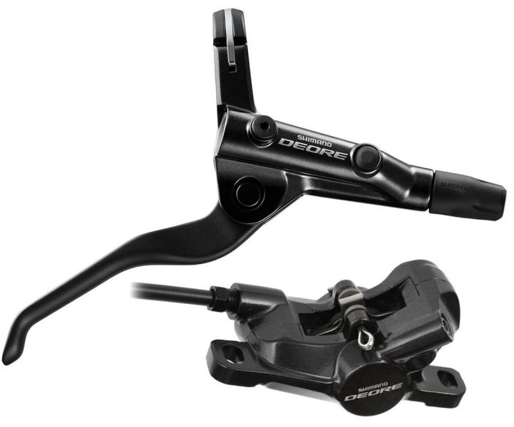 Гальмо диск. гідравл. SHIMANO DEORE BL-M6000 R750мм торм.ручка, каліпер, адаптер зад DISC-076 фото