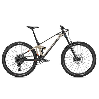 Велосипед MONDRAKER SUPER FOXY CARBON R 29" TM, Carbon / Desert Grey / Orange (2023/2024) 10.23142 фото