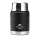 Термос Naturehike Stew beaker NH20SJ041, 304 сталь, 0.5 л, чорний 6927595767467 фото 1