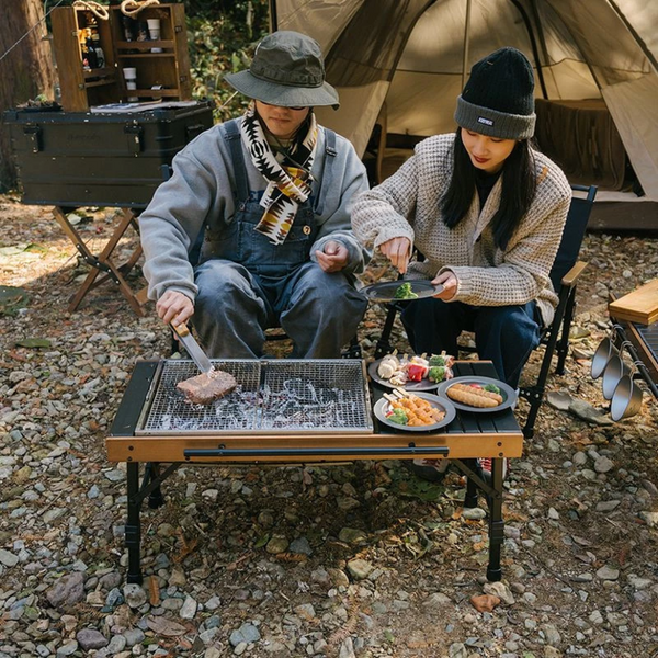 Розкладний стіл комбінований Naturehike NH21JU011, алюміній 6976023924835 фото