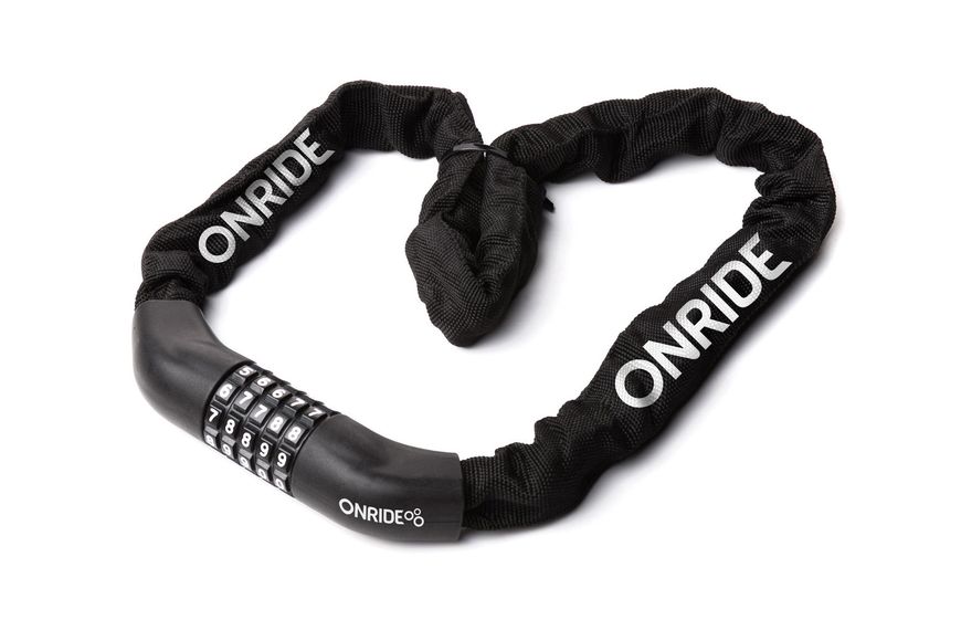 Замок ONRIDE Tie Code Superior 30 загартований ланцюговий 6x1000 мм 6936116101241 фото