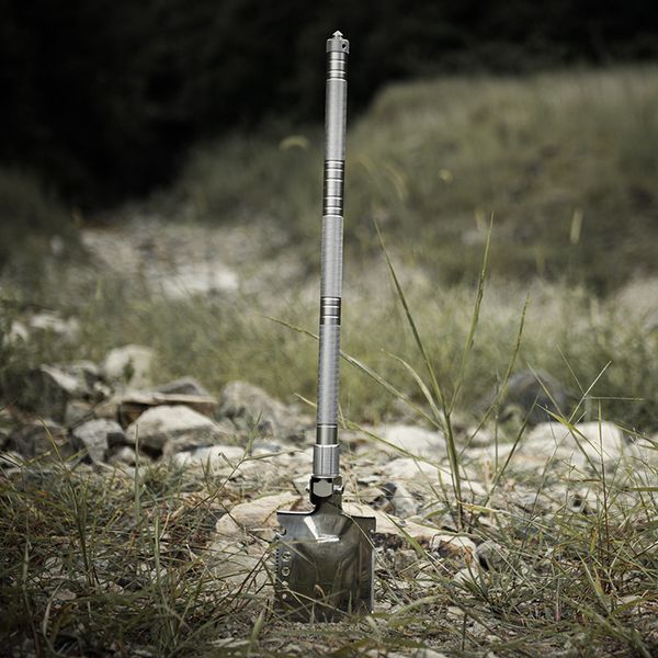 Лопата Naturehike Multifunctional outdoor shovel NH20GJ002, сріблястий 6927595761847 фото