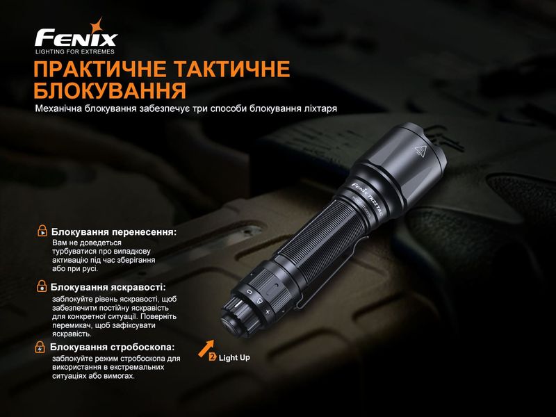 Ліхтар ручний Fenix TK22TAC TK22TAC фото