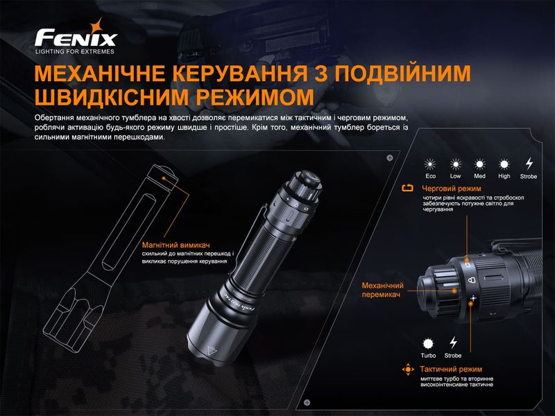 Ліхтар ручний Fenix TK22TAC TK22TAC фото