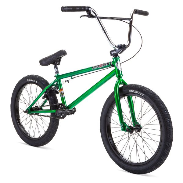 Велосипед 20" Stolen HEIST 21.00" 2022 DARK GREEN W/ CHROME (Pivotal seat) SKD-43-40 фото