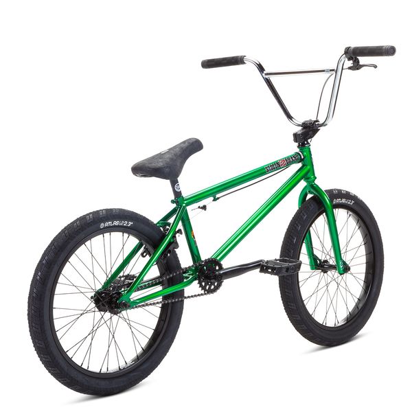 Велосипед 20" Stolen HEIST 21.00" 2022 DARK GREEN W/ CHROME (Pivotal seat) SKD-43-40 фото