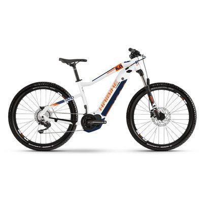 Електровелосипед Haibike SDURO HardSeven 5.0 i500Wh 10 s. Deore 27.5", рама L, біло-оранжево-синій, 2020 4540030048 фото