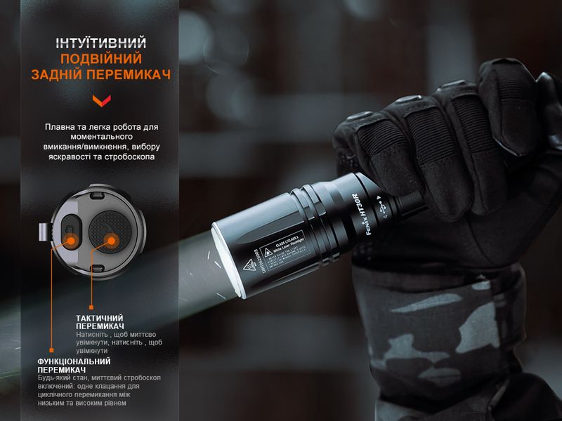 Ліхтар ручний лазерний Fenix HT30R HT30R фото