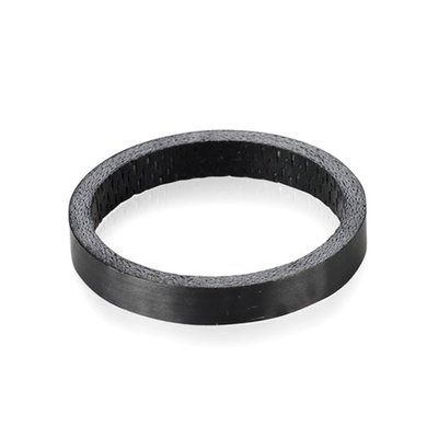 Проставочне кільце XLC чорне, 5 мм, 1 1/8 " карбон 2500532110 фото