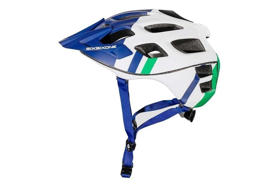 Шолом SixSixOne XC/TRAIL RECON HELMET BLUE/GREEN L-XL (CPSC/CE) (59-61 см) 7121-48-071 фото