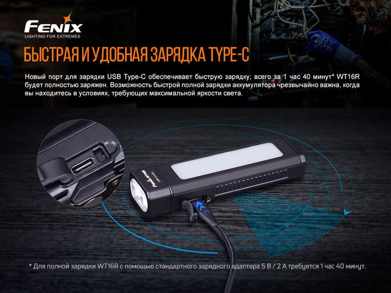 Мультиліхтар Fenix WT16R WT16R фото