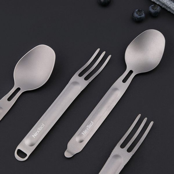 Столовий прилад NexTool Outdoor Spoon Fork NE0124 NE0124 фото