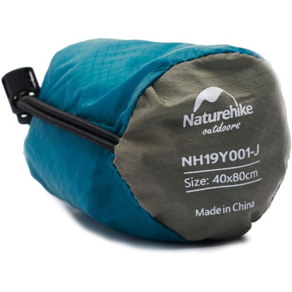 Рушник Naturehike MJ01 Ultralight NH19Y001-J, 80 см х 40 см, смарагдовий 6927595735824 фото