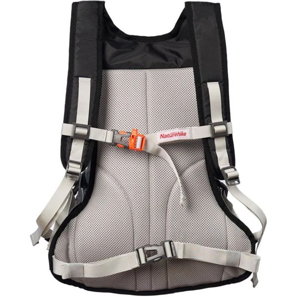 Велорюкзак з чохлом для шолома Naturehike 15 л sky blue NH15C001-B, блакитний 6975641886310 фото