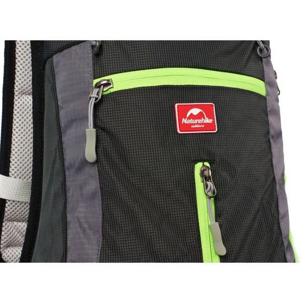 Велорюкзак з чохлом для шолома Naturehike 15 л sky blue NH15C001-B, блакитний 6975641886310 фото