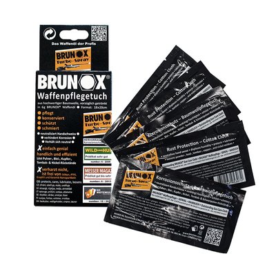 Brunox Gun Care серветки для догляду за зброєю 5шт в коробці BRGD0006X5BOX фото