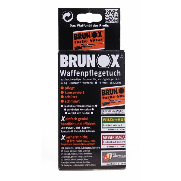 Brunox Gun Care серветки для догляду за зброєю 5шт в коробці BRGD0006X5BOX фото